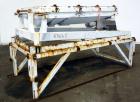 Used Rotex Screener, Model 422SANAL/SS, 304 Stainless Steel. 40” Wide x 56” long double deck, 3 separation. 15.5 Square feet screen area, 2-1/2” screen motion. Missing top cover, (3) bottom outlets. ...