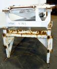 Used Rotex Screener, Model 422SANAL/SS, 304 Stainless Steel. 40” Wide x 56” long double deck, 3 separation. 15.5 Square feet screen area, 2-1/2” screen motion. Missing top cover, (3) bottom outlets. ...