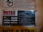 Used Rotex screener, model 521D SAN, 304 stainless steel. 60