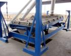 Used Rotex Screener, Model 5722DA-AASS, Stainless Steel. 80” Wide x 144” long double deck, 3 separation. Clamp down top cover. Approximate 80 square feet screen area. Driven by a 7.5hp, 3/60/230/460 ...