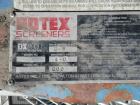 Used Rotex Screener, Model 5722DA-AASS, Stainless Steel. 80” Wide x 144” long double deck, 3 separation. Clamp down top cover. Approximate 80 square feet screen area. Driven by a 7.5hp, 3/60/230/460 ...