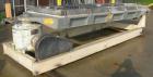 Used Rotex cooler, model 81C50. 304 stainless steel. Approximately 48
