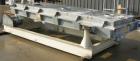 Used Rotex cooler, model 81C50. 304 stainless steel. Approximately 48