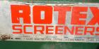 Used Rotex Screener, Model 83GP, Carbon Steel. 40