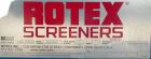 Used Rotex Screener, Model 842DMWMM, Carbon Steel. 60