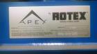 Used- Rotex Apex Totally Enclosed Gyratory/Reciprocating Screener