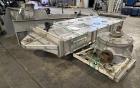 Used Rotex Apex Stainless Steel Rectangular Screener, Model A5G55-2, 304 Stainless Steel. Approximate 55 square feet total nominal screen area. 2 Screen surfaces. Requires a 7.5hp, 3/60/230/460 volt,...