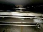 Used Rotex Apex Stainless Steel Rectangular Screener, Model A5G55-2, 304 Stainless Steel. Approximate 55 square feet total nominal screen area. 2 Screen surfaces. Requires a 7.5hp, 3/60/230/460 volt,...