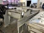 Used Rotex Apex Stainless Steel Rectangular Screener, Model A5G55-2, 304 Stainless Steel. Approximate 55 square feet total nominal screen area. 2 Screen surfaces. Requires a 7.5hp, 3/60/230/460 volt,...