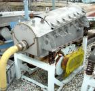 USED:Simplicity horizontal vibratory screener/scalper, model 2185-HSJA2, 316 stainless steel. Double deck 18