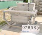 USED: Smico model 364-1D-VDC 3' wide x 4' long double deck screener. Top deck has approximately 1/4