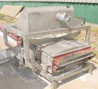 USED: Smico model 364-1D-VDC 3' wide x 4' long double deck screener. Top deck has approximately 1/4