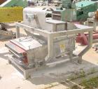 USED: Smico model 364-1D-VDC 3' wide x 4' long double deck screener. Top deck has approximately 1/4