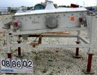 USED: Smico screener, carbon steel, single deck, 2 separation, 36