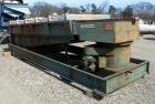 Used- Sprout Waldron Koppers Screener, Model 5 X 12, Carbon Steel. Single deck. Driven by a 5hp, 3/60/230/460 volt motor.