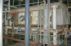 USED: Sweco Full Flow Ellipitical Motion Rectangular Separator, model EM-3A, pre-tension screen design, stainless steel. Approximately 46