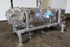 Used- Sweco Wet Rectangular Separator, Model EM3-1W, 316 Stainless Steel