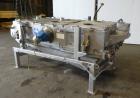 Used Sweco Wet Rectangular Separator, Model EM3-1W, 316 Stainless Steel