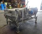 Used- Sweco Wet Rectangular Separator, Model EM3-1W, 316 Stainless Steel