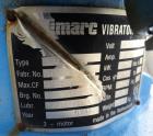 Used Sweco Wet Rectangular Separator, Model EM3-1W