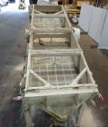 Used Sweco Rectangular Separator / Screener, Model RM4-1A, Carbon Steel.