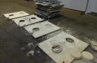 Used Sweco Rectangular Separator / Screener, Model RM4-1A, Carbon Steel.