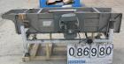USED: Sweco full flow rectangular separator, stainless steel. 18