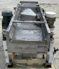 USED: Sweco full flow rectangular separator, stainless steel. 18