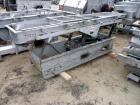 Used- Witte Classifying Screen, Stainless Steel. Approximate 22” x 102”, 2 deck classification. Includes 2 screen decks, mis...