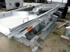 Used Witte Classifying Screen, Stainless Steel. Approximate 36” x 105”, 2 deck classification. Includes spare screen.