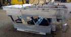 Used Witte 2 Deck Classifier, 304 Stainless Steel. Approximately 61” x 108” long, dual screening sections with removable screens, approximate 66