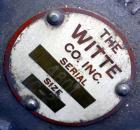 Used Witte Screener, 304 Stainless Steel. 10” Wide x 73” long. 3 Separation with (2) perforated sections. Driven by a 1hp, 3/60/208-230/460 volt, 1710 rpm motor with a size C2 vibrator. Mounted on a ...