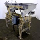Used Witte Screener, 304 Stainless Steel. Single Deck, 2 separation. Approximately 16