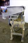 Used Witte Screener, 304 Stainless Steel. Single Deck, 2 separation. Approximately 16