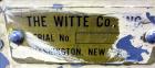 Used Witte Screener, 304 Stainless Steel. Single Deck, 2 separation. Approximately 16