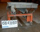 USED: Witte Screener, stainless steel. Single deck with 2 separation sections. 24