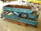 Used-Two Deck Young Screener, 24" x 48", size #20B. Screener is a two deck with carbon steel pan, nominal size 24" x 60". To...