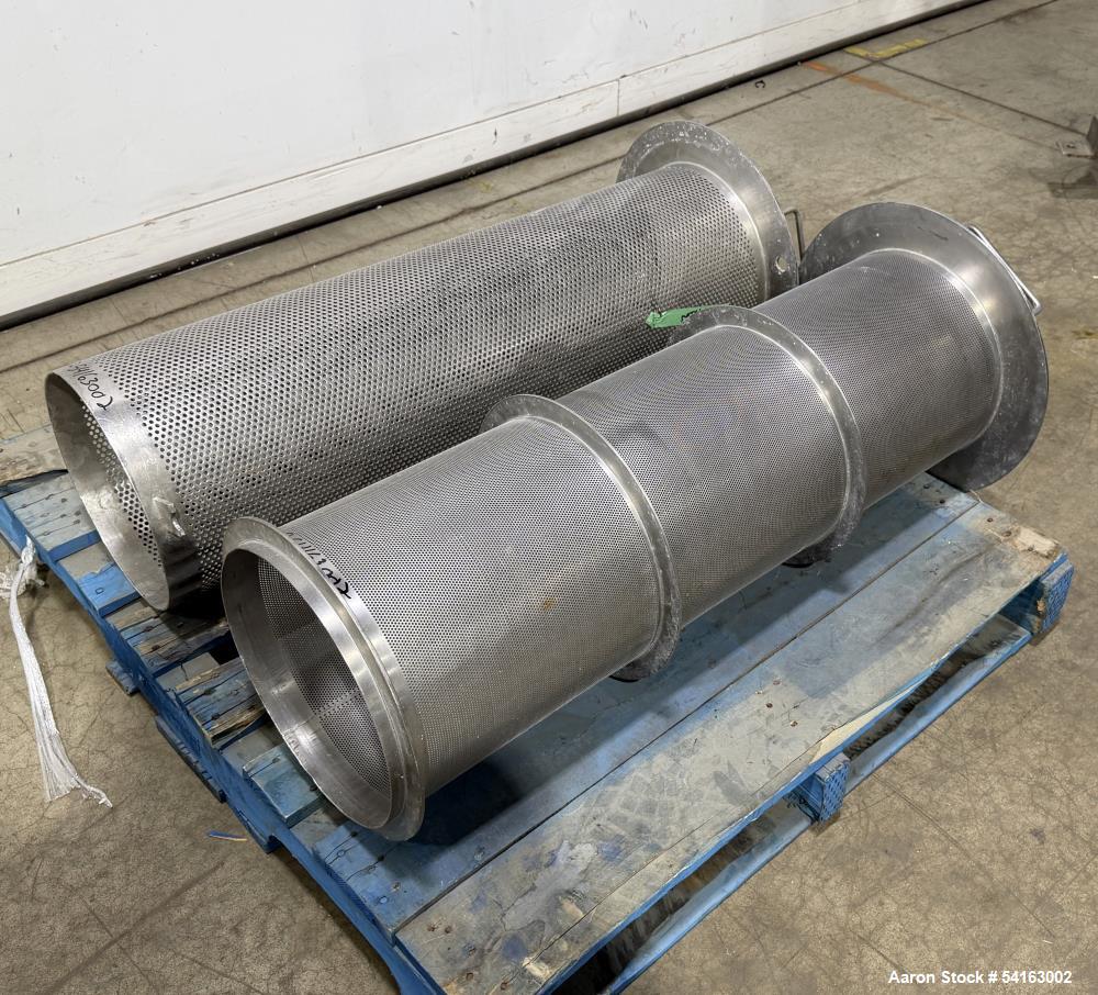 Used Nu-Con Engineering Stainless Steel Centrifugal Rotary Sifter – Model 300U