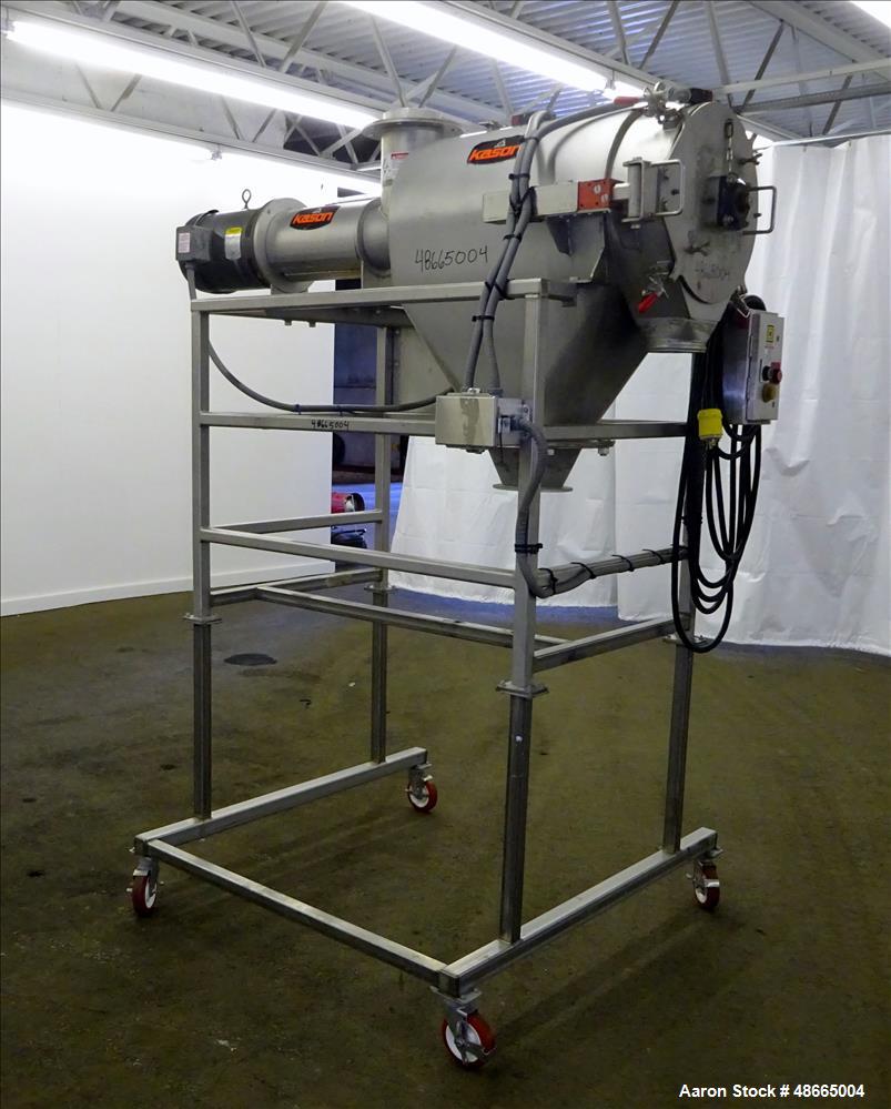 Used Kason Centri-Sifter, Model MO-SS.