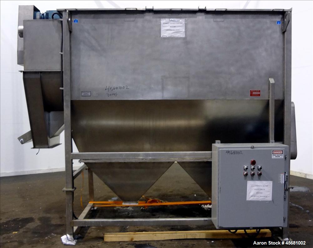 Used Product Saver Rotary Sifter, Model 996, 304 Stainless Steel.