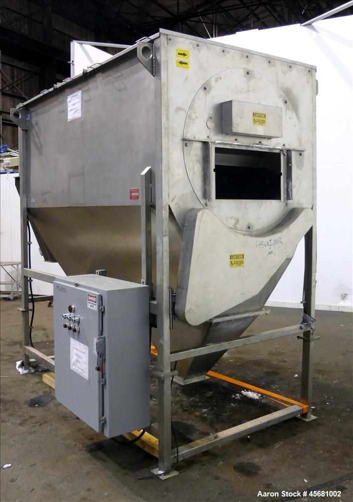Used Product Saver Rotary Sifter, Model 996, 304 Stainless Steel.
