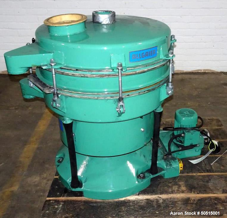 Used Allgaier Tumbler Screening Machine