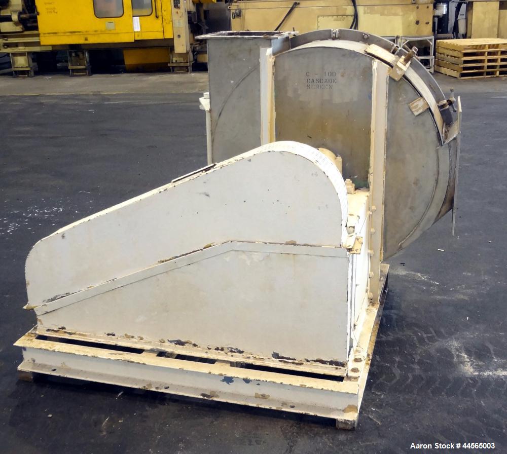 Used Stainless Steel Barr & Murphy Rotary Impeller Cascade Screener, Model C-10