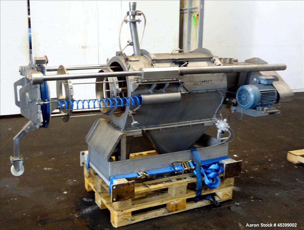 Used Stainless Steel Dinnissen Rotary Sifter, Model 322-365-800