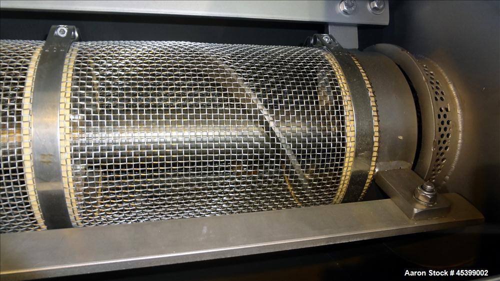 Used Stainless Steel Dinnissen Rotary Sifter, Model 322-365-800