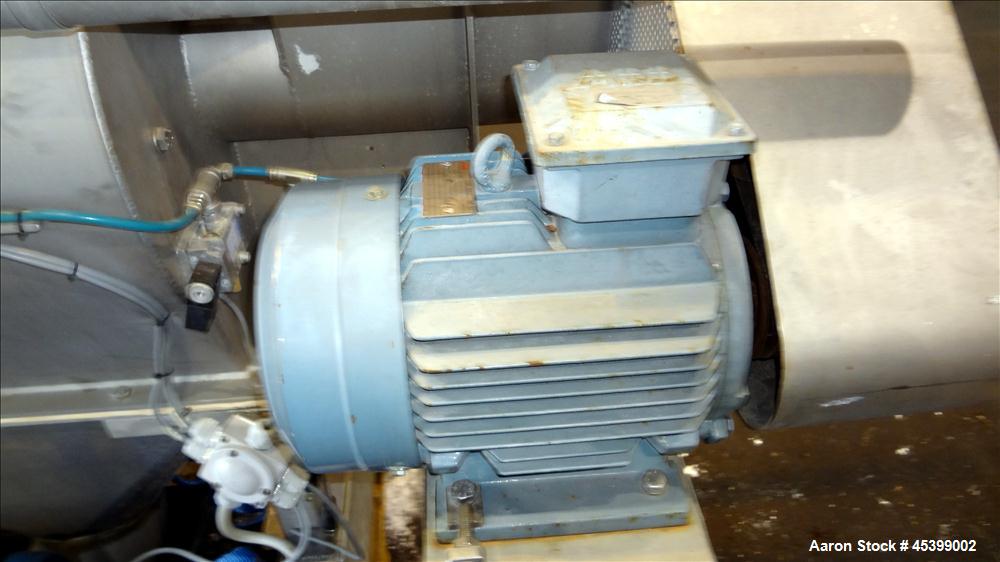 Used Stainless Steel Dinnissen Rotary Sifter, Model 322-365-800