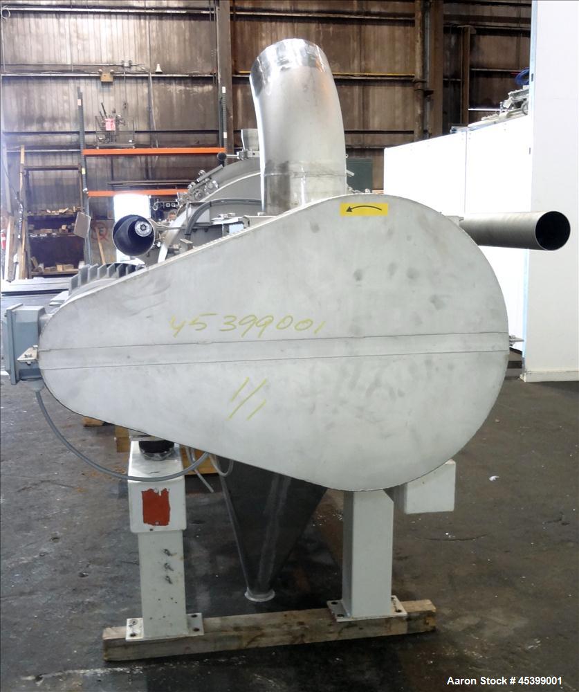 Used Stainless Steel Dinnissen Rotary Sifter, Model 322-485-1500
