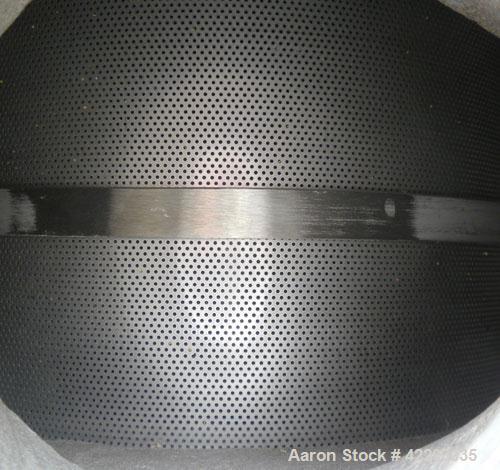 Used Dorr-Oliver Merco Rotary Strainer, Model 4’’ MRS, 316 Stainless Steel. Approximate 400 square inch screen area, 600 gallons per minute of water at 5 psi capacity. 4’’ inlet and outlet, approxima...
