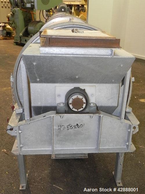Unused- EBM Manufacturing Gentle Roll Single Drum Cleaner/Sifter, Model 24-4-HB-G-FS, the outside is Aluminum and the inside is CARBON STEEL. Approximately 24" diameter x 247" long. (4) Screen sectio...