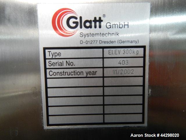Used Stainless Steel Glatt Quick Sieve Mill, Model GS 180